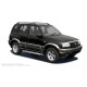 Пороги с площадкой нержавеющий лист с проступью для Suzuki Escudo 1997-2005