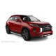 Пороги алюминиевые с нержавеющей площадкой для Mitsubishi ASX 2010-2013
