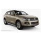 Пороги алюминиевые с нержавеющей площадкой для Zotye T600 2013-2021