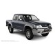 Пороги алюминиевые ОЕМ BMW-стиль для Toyota Hilux 1997-2005