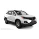 Пороги алюминиевые в полоску для Kia Sorento 2009-2012