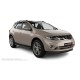 Пороги алюминиевые в полоску для Nissan Murano Z51 2010-2016