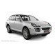 Пороги алюминиевые в полоску для Porsche Cayenne 2003-2010