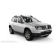 Пороги алюминиевые в полоску для Renault Duster 2015-2021