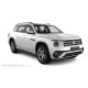 Пороги алюминиевые в полоску для Volkswagen Teramont 2018-2024