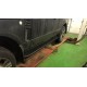 Пороги алюминиевые чёрные для Range Rover 2002-2012