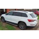 Пороги с площадкой алюминиевый лист для Skoda Kodiaq 2017-2024