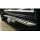 Пороги с площадкой алюминиевый лист для Volkswagen Touareg 2002-2006