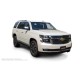 Пороги алюминиевые чёрные для Chevrolet Tahoe 2016-2021