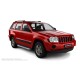 Пороги алюминиевые с нержавеющей площадкой для Jeep Grand Cherokee 2004-2010