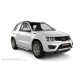Пороги алюминиевые ОЕМ BMW-стиль для Suzuki Grand Vitara 2005-2011 3 двери