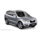 Пороги алюминиевые ОЕМ BMW-стиль для Hyundai Santa Fe 2006-2010