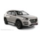 Пороги алюминиевые ОЕМ BMW-стиль для Hyundai Tucson 2018-2021