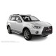 Пороги алюминиевые ОЕМ BMW-стиль для Mitsubishi Outlander XL 2006-2009