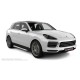 Пороги алюминиевые ОЕМ BMW-стиль для Porsche Cayenne 2018-2024