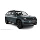 Пороги алюминиевые ОЕМ BMW-стиль для Skoda Kodiaq 2017-2024