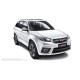 Пороги алюминиевые в полоску для Chery Tiggo 3 2014-2020