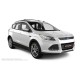 Пороги алюминиевые в полоску для Ford Kuga 2008-2013