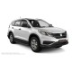 Пороги алюминиевые в полоску для Honda CR-V 2012-2017