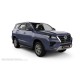 Пороги алюминиевые в полоску для Toyota Fortuner 2020-2024