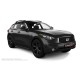 Пороги алюминиевые чёрные для Infiniti FX35/QX70 2008-2018