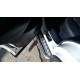 Пороги с площадкой алюминиевый лист для Mazda CX-5 2017-2024