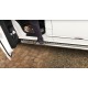 Пороги с площадкой алюминиевый лист для Volkswagen Transporter T6.1 2015-2024