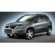 Пороги с площадкой алюминиевый лист для Volkswagen Tiguan 2007-2011