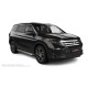 Пороги с площадкой нержавеющий лист с проступью для Honda Pilot 2016-2022