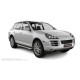 Пороги алюминиевые с нержавеющей площадкой для Porsche Cayenne 2003-2010