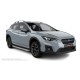 Пороги алюминиевые с нержавеющей площадкой для Subaru XV 2011-2017