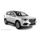 Пороги алюминиевые ОЕМ BMW-стиль для Haval H6 2014-2020