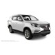 Пороги алюминиевые в полоску для SsangYong Rexton 2016-2021