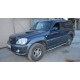 Пороги с площадкой алюминиевый лист для Hyundai Terracan 2001-2006