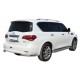 Пороги с площадкой алюминиевый лист для для Infiniti QX56/QX80 2010-2018