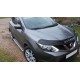 Пороги с площадкой алюминиевый лист для Nissan Qashqai 2014-2015