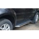 Пороги с площадкой алюминиевый лист для Ford Escape 2007-2012