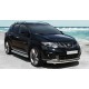 Пороги с площадкой алюминиевый лист для Nissan Murano Z51 2010-2016