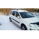 Пороги с площадкой алюминиевый лист для Lada Largus Cross 2021-2024