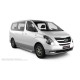 Пороги с площадкой нержавеющий лист с проступью для Hyundai H1 Starex 2007-2018