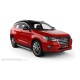 Пороги алюминиевые с нержавеющей площадкой для Haval H2 2014-2021