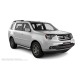 Пороги алюминиевые с нержавеющей площадкой для Honda Pilot 2008-2015