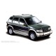 Пороги алюминиевые с нержавеющей площадкой для Kia Sportage 1994-2006
