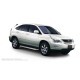 Пороги с площадкой нержавеющий лист с проступью для Toyota Harrier 2003-2013