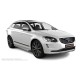 Пороги с площадкой нержавеющий лист с проступью для Volvo XC60 2014-2017