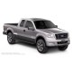 Пороги алюминиевые в полоску для Ford F-150 2003-2008