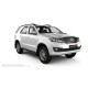 Пороги алюминиевые в полоску для Toyota Fortuner 2005-2015