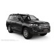Пороги алюминиевые в полоску для Toyota Land Cruiser 200 Executive Lounge 2020+