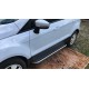 Пороги с площадкой алюминиевый лист для Ford Ecosport 2014-2018