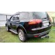 Пороги с площадкой алюминиевый лист для Mitsubishi Pajero Sport 2008-2016